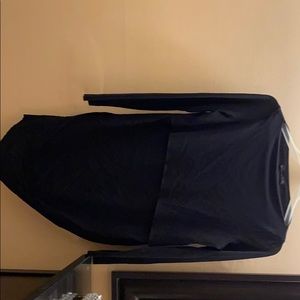 Zara W&B, black, boat neck, size S